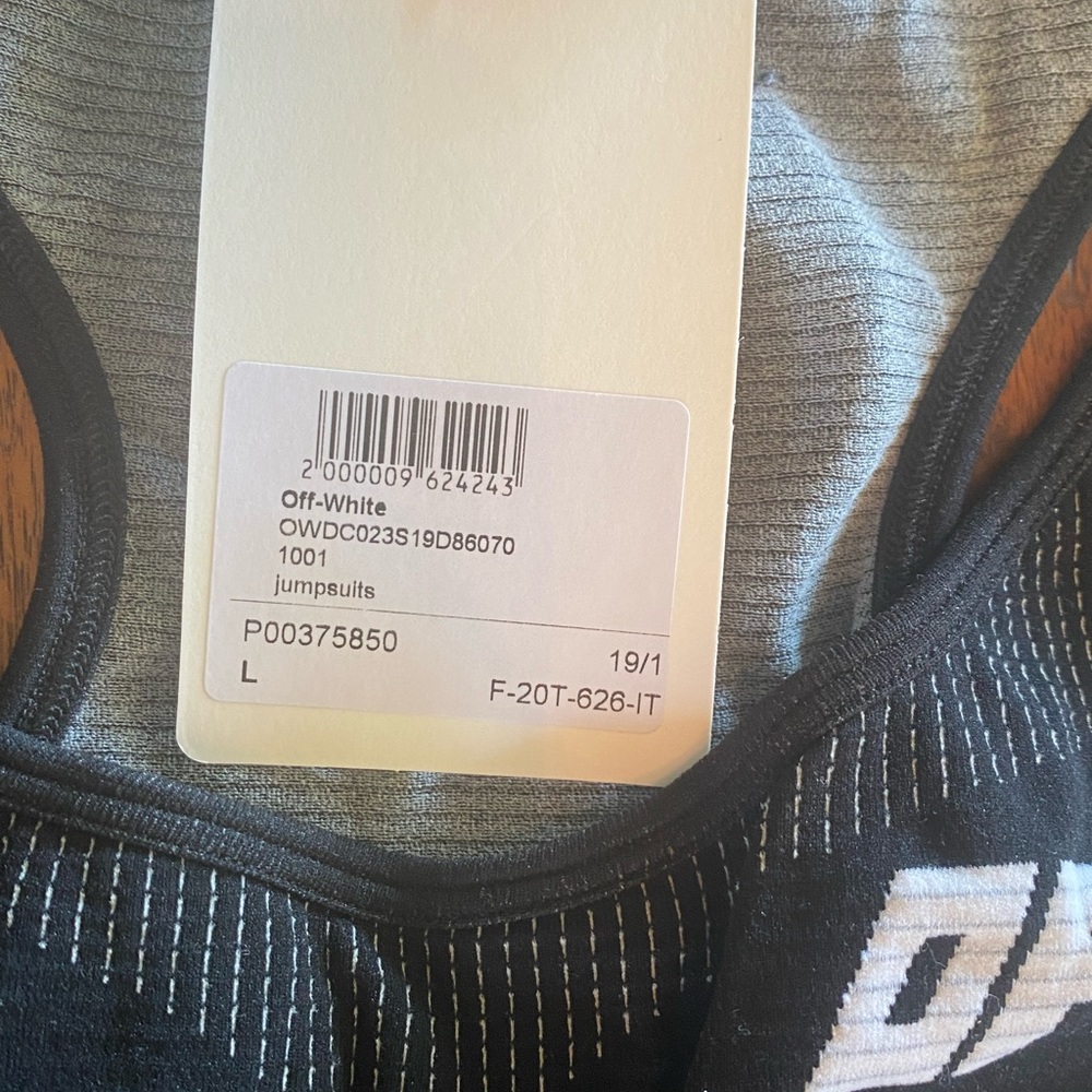 Off-White ladies jumpsuit - Picture 4 of 7